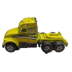 Matchbox‎ 2004 Tractor Cab Semi Truck Yellow Swiftter Trucking Lines Diecast